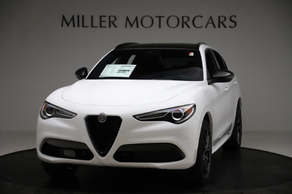 New 2021 Alfa Romeo Stelvio Ti Sport Q4 for sale Sold at Pagani of Greenwich in Greenwich CT 06830 1