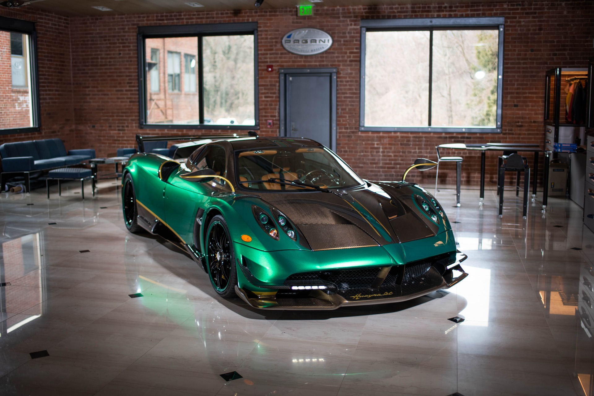 Used 2017 Pagani Huayra BC for sale Sold at Pagani of Greenwich in Greenwich CT 06830 1