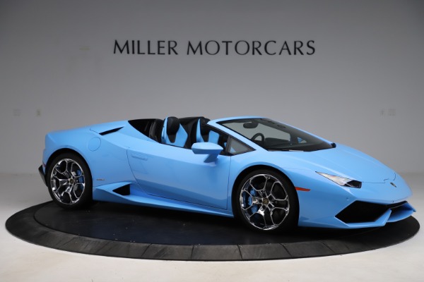 Used 2016 Lamborghini Huracan LP 610-4 Spyder for sale Sold at Pagani of Greenwich in Greenwich CT 06830 10