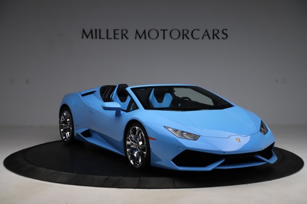 Used 2016 Lamborghini Huracan LP 610-4 Spyder for sale Sold at Pagani of Greenwich in Greenwich CT 06830 11