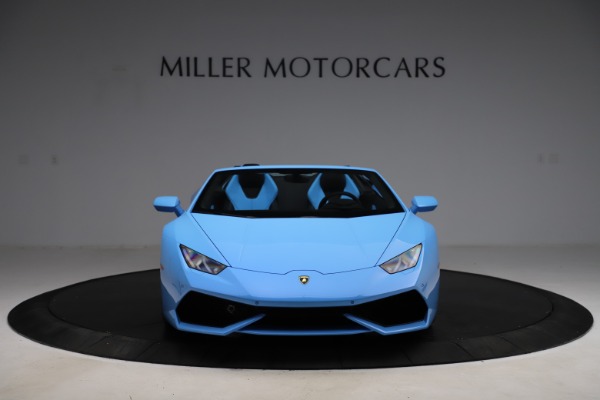 Used 2016 Lamborghini Huracan LP 610-4 Spyder for sale Sold at Pagani of Greenwich in Greenwich CT 06830 12