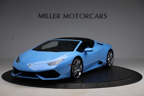 Used 2016 Lamborghini Huracan LP 610-4 Spyder for sale Sold at Pagani of Greenwich in Greenwich CT 06830 13