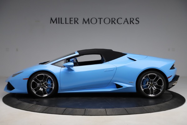 Used 2016 Lamborghini Huracan LP 610-4 Spyder for sale Sold at Pagani of Greenwich in Greenwich CT 06830 14