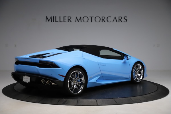 Used 2016 Lamborghini Huracan LP 610-4 Spyder for sale Sold at Pagani of Greenwich in Greenwich CT 06830 15