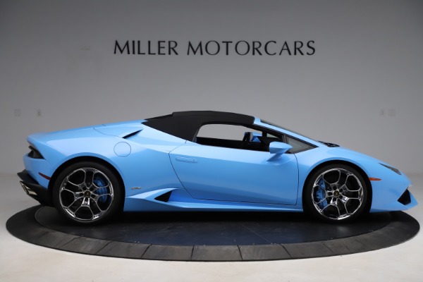 Used 2016 Lamborghini Huracan LP 610-4 Spyder for sale Sold at Pagani of Greenwich in Greenwich CT 06830 16