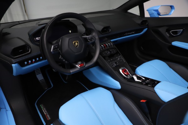 Used 2016 Lamborghini Huracan LP 610-4 Spyder for sale Sold at Pagani of Greenwich in Greenwich CT 06830 17