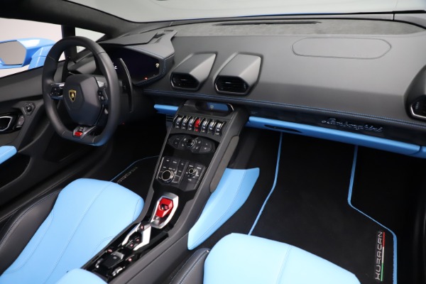 Used 2016 Lamborghini Huracan LP 610-4 Spyder for sale Sold at Pagani of Greenwich in Greenwich CT 06830 23