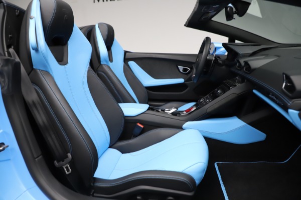 Used 2016 Lamborghini Huracan LP 610-4 Spyder for sale Sold at Pagani of Greenwich in Greenwich CT 06830 24