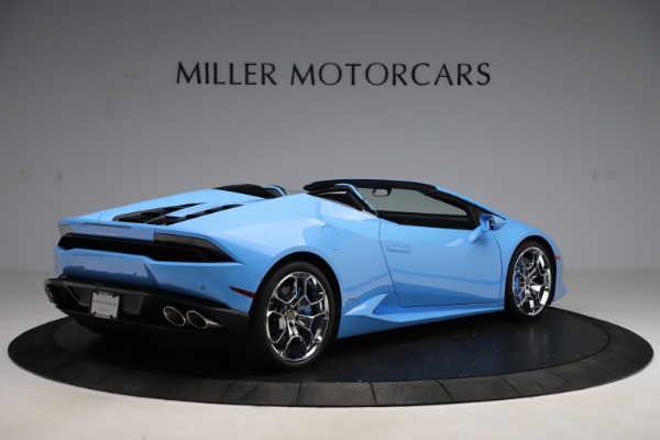 Used 2016 Lamborghini Huracan LP 610-4 Spyder for sale Sold at Pagani of Greenwich in Greenwich CT 06830 8