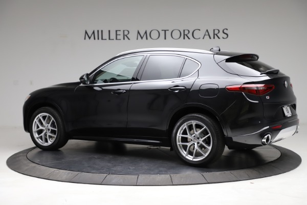 New 2021 Alfa Romeo Stelvio Ti Lusso Q4 for sale Sold at Pagani of Greenwich in Greenwich CT 06830 4