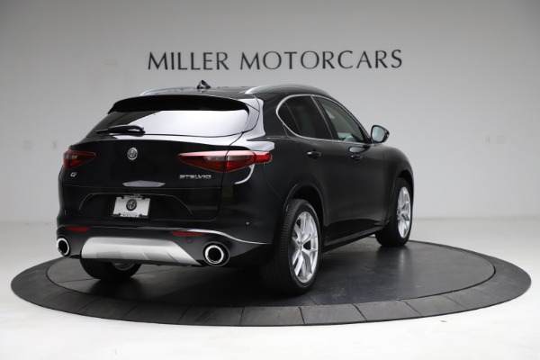 New 2021 Alfa Romeo Stelvio Ti Lusso Q4 for sale Sold at Pagani of Greenwich in Greenwich CT 06830 7