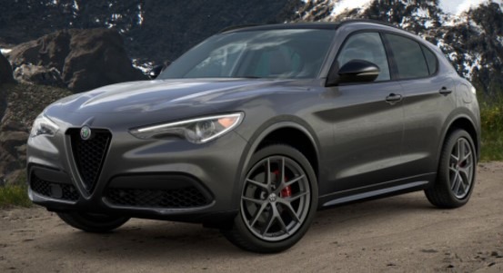 New 2021 Alfa Romeo Stelvio Ti Sport Q4 for sale Sold at Pagani of Greenwich in Greenwich CT 06830 1