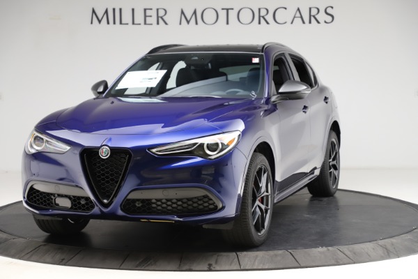 New 2021 Alfa Romeo Stelvio Ti Sport Q4 for sale Sold at Pagani of Greenwich in Greenwich CT 06830 1