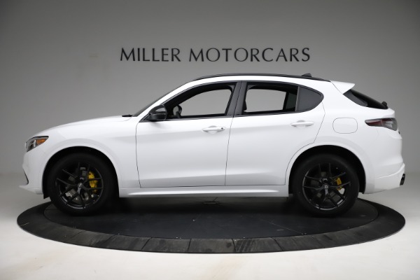 New 2021 Alfa Romeo Stelvio Ti Sport Q4 for sale Sold at Pagani of Greenwich in Greenwich CT 06830 3