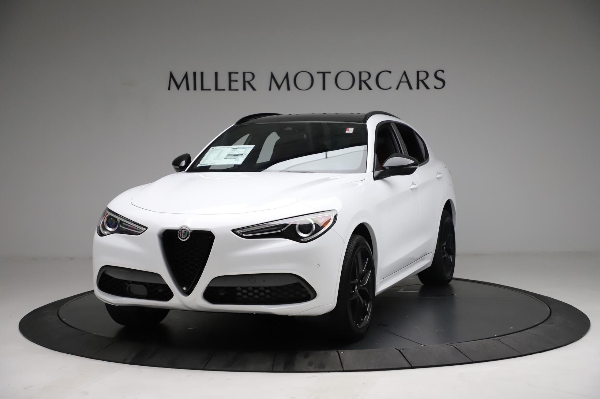 New 2021 Alfa Romeo Stelvio Ti Sport Q4 for sale Sold at Pagani of Greenwich in Greenwich CT 06830 1