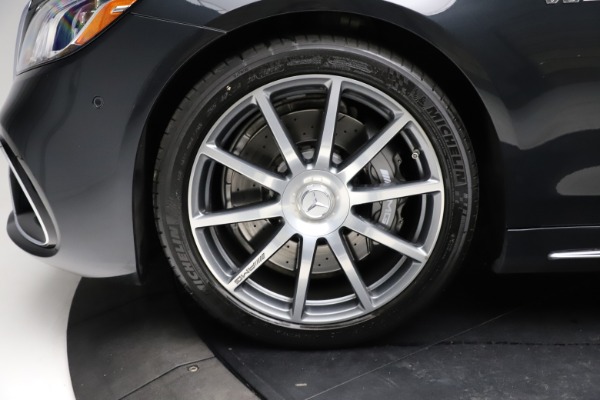Used 2019 Mercedes-Benz S-Class AMG S 63 for sale $122,900 at Pagani of Greenwich in Greenwich CT 06830 27