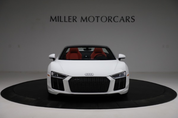 Used 2018 Audi R8 Spyder for sale Sold at Pagani of Greenwich in Greenwich CT 06830 12