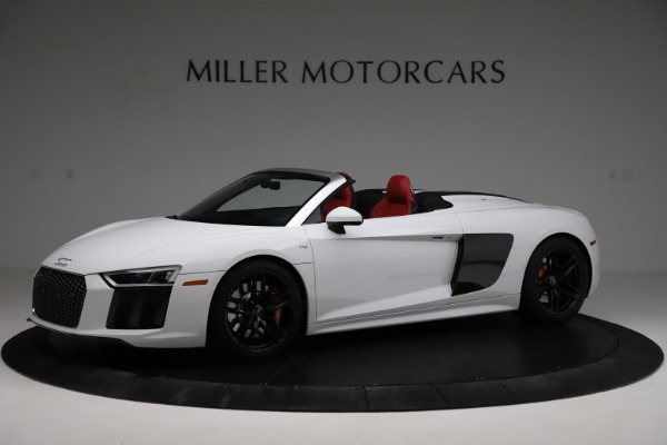 Used 2018 Audi R8 Spyder for sale Sold at Pagani of Greenwich in Greenwich CT 06830 2