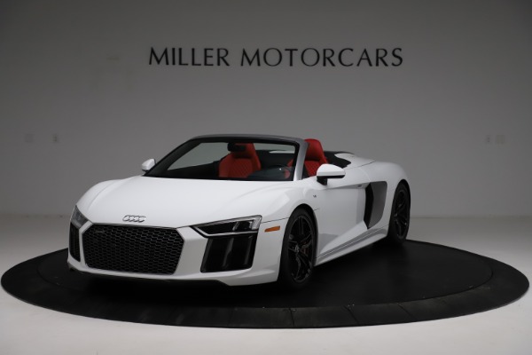 Used 2018 Audi R8 Spyder for sale Sold at Pagani of Greenwich in Greenwich CT 06830 1