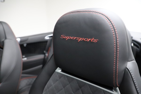 Used 2018 Bentley Continental GT Supersports for sale Sold at Pagani of Greenwich in Greenwich CT 06830 27