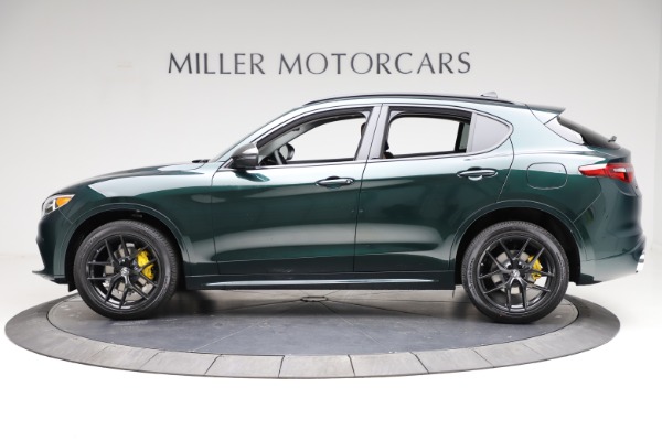 New 2021 Alfa Romeo Stelvio Ti Q4 for sale Sold at Pagani of Greenwich in Greenwich CT 06830 3