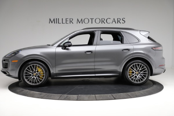 Used 2020 Porsche Cayenne Turbo for sale Sold at Pagani of Greenwich in Greenwich CT 06830 3
