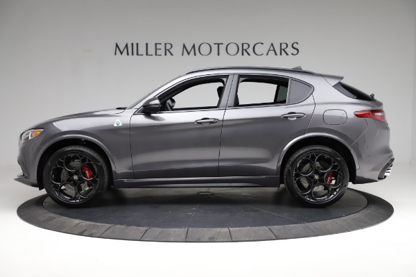 New 2021 Alfa Romeo Stelvio Quadrifoglio for sale Sold at Pagani of Greenwich in Greenwich CT 06830 3