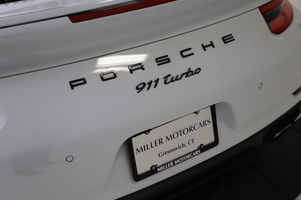 Used 2018 Porsche 911 Turbo for sale Sold at Pagani of Greenwich in Greenwich CT 06830 27