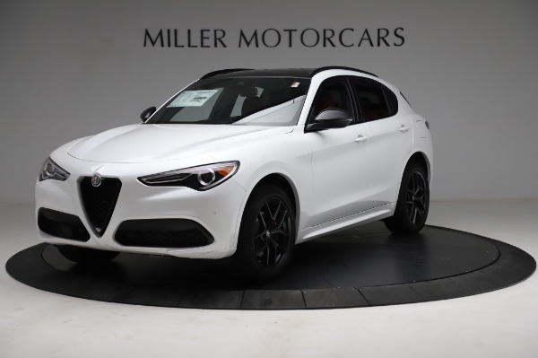 New 2021 Alfa Romeo Stelvio Ti Sport Q4 for sale Sold at Pagani of Greenwich in Greenwich CT 06830 2