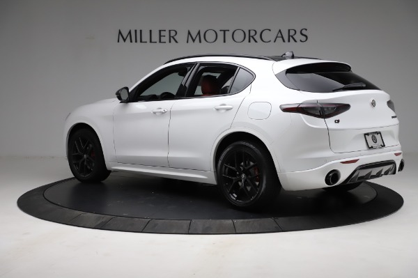 New 2021 Alfa Romeo Stelvio Ti Sport Q4 for sale Sold at Pagani of Greenwich in Greenwich CT 06830 4