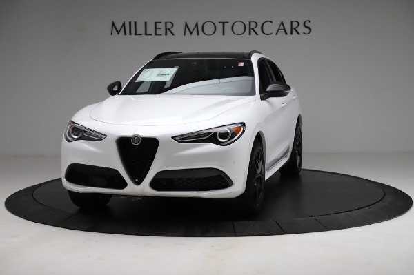 New 2021 Alfa Romeo Stelvio Ti Sport Q4 for sale Sold at Pagani of Greenwich in Greenwich CT 06830 1