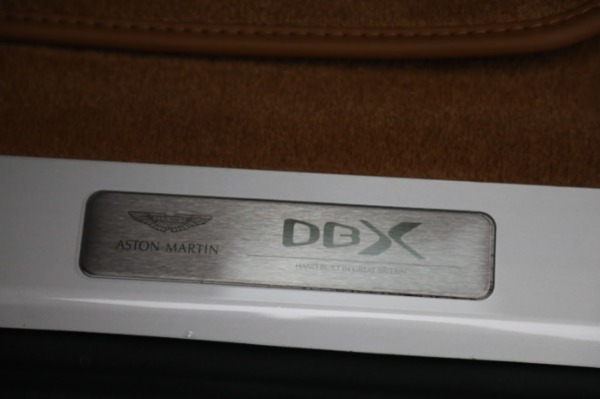 Used 2021 Aston Martin DBX for sale Call for price at Pagani of Greenwich in Greenwich CT 06830 19