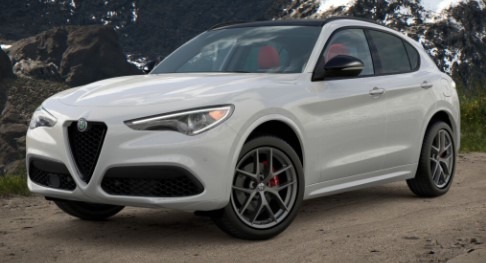 New 2021 Alfa Romeo Stelvio Ti Sport Q4 for sale Sold at Pagani of Greenwich in Greenwich CT 06830 1