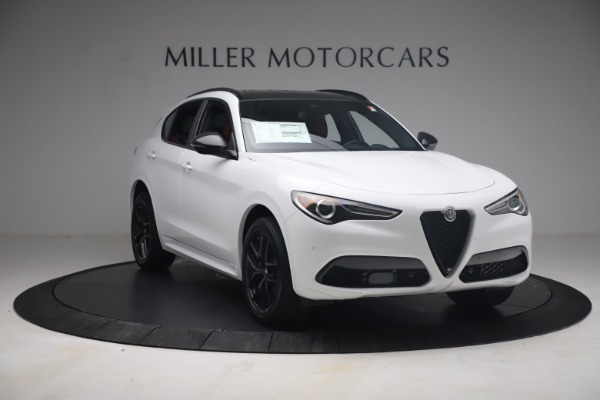 New 2021 Alfa Romeo Stelvio Ti Sport Q4 for sale Sold at Pagani of Greenwich in Greenwich CT 06830 12