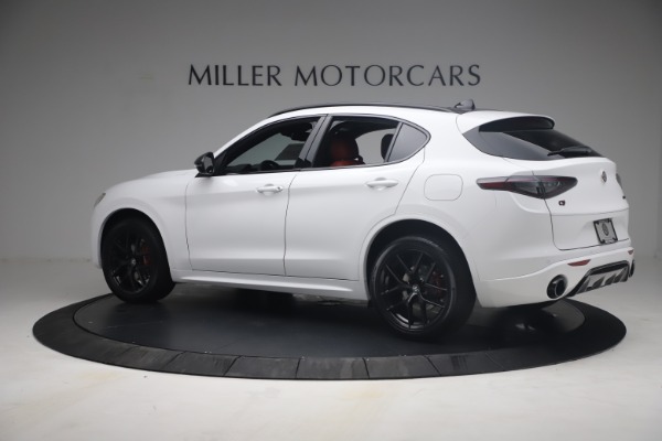 New 2021 Alfa Romeo Stelvio Ti Sport Q4 for sale Sold at Pagani of Greenwich in Greenwich CT 06830 4