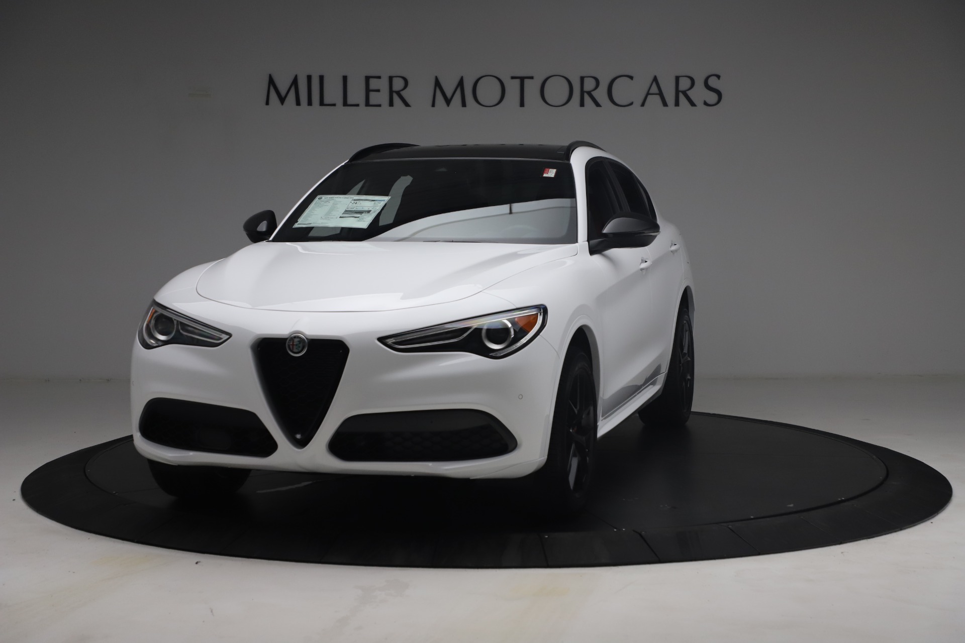 New 2021 Alfa Romeo Stelvio Ti Sport Q4 for sale Sold at Pagani of Greenwich in Greenwich CT 06830 1