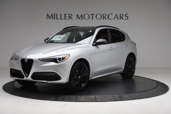 New 2021 Alfa Romeo Stelvio Ti Sport Q4 for sale Sold at Pagani of Greenwich in Greenwich CT 06830 2