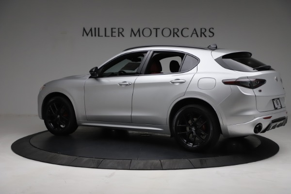 New 2021 Alfa Romeo Stelvio Ti Sport Q4 for sale Sold at Pagani of Greenwich in Greenwich CT 06830 4