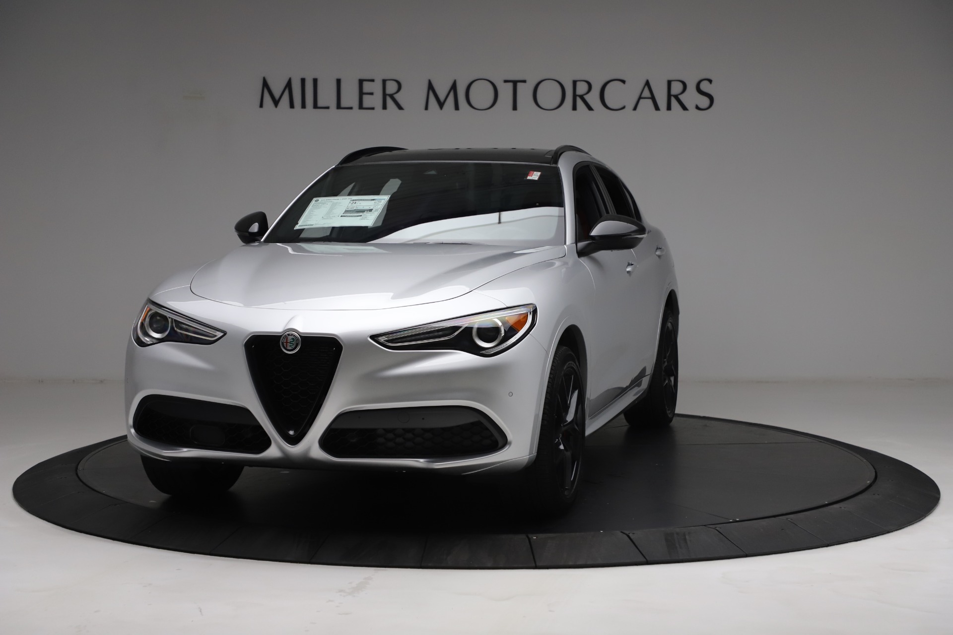 New 2021 Alfa Romeo Stelvio Ti Sport Q4 for sale Sold at Pagani of Greenwich in Greenwich CT 06830 1