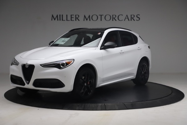 New 2021 Alfa Romeo Stelvio Ti Sport Q4 for sale Sold at Pagani of Greenwich in Greenwich CT 06830 2