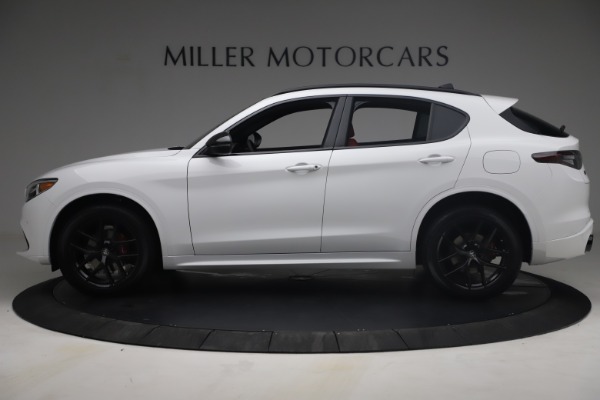 New 2021 Alfa Romeo Stelvio Ti Sport Q4 for sale Sold at Pagani of Greenwich in Greenwich CT 06830 3