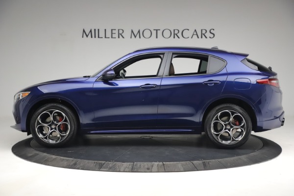 New 2021 Alfa Romeo Stelvio Ti Sport Q4 for sale Sold at Pagani of Greenwich in Greenwich CT 06830 3