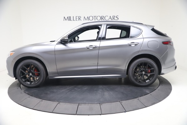 New 2021 Alfa Romeo Stelvio Ti Sport Q4 for sale Sold at Pagani of Greenwich in Greenwich CT 06830 3