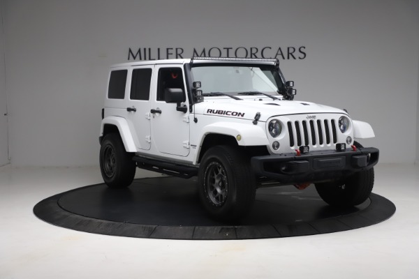 Used 2015 Jeep Wrangler Unlimited Rubicon Hard Rock for sale Sold at Pagani of Greenwich in Greenwich CT 06830 11