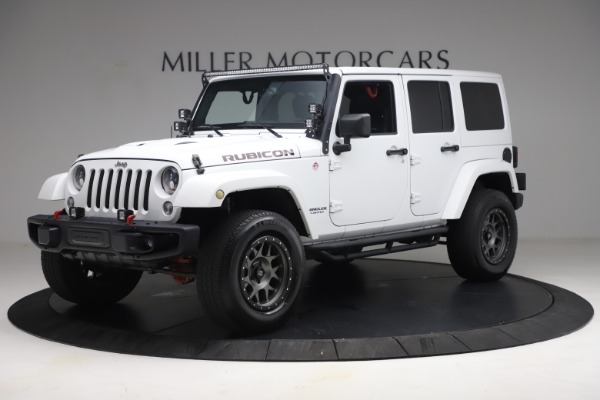 Used 2015 Jeep Wrangler Unlimited Rubicon Hard Rock for sale Sold at Pagani of Greenwich in Greenwich CT 06830 2