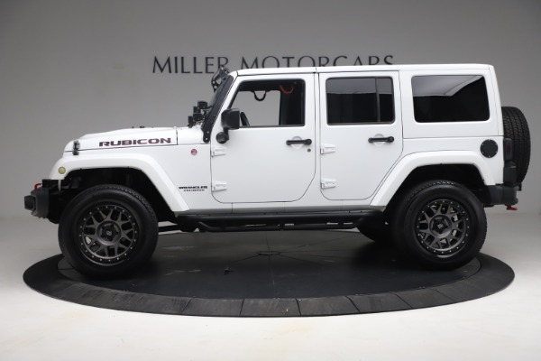 Used 2015 Jeep Wrangler Unlimited Rubicon Hard Rock for sale Sold at Pagani of Greenwich in Greenwich CT 06830 3