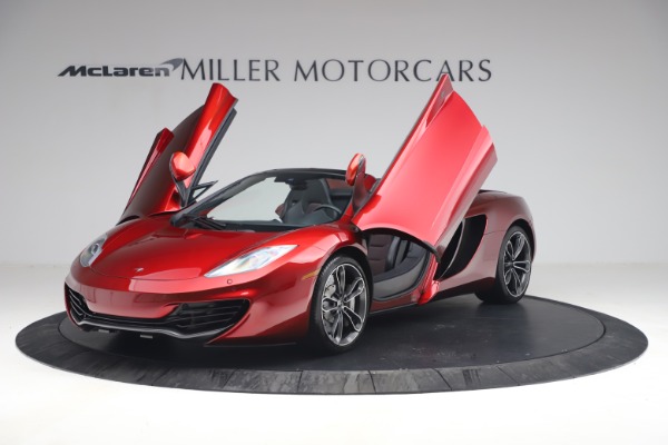 Used 2013 McLaren MP4-12C Spider for sale Sold at Pagani of Greenwich in Greenwich CT 06830 14