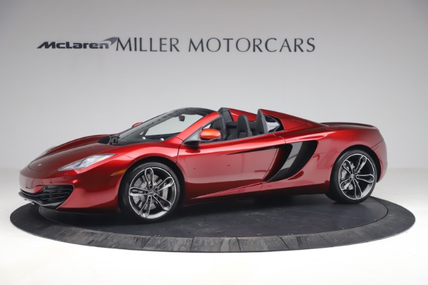 Used 2013 McLaren MP4-12C Spider for sale Sold at Pagani of Greenwich in Greenwich CT 06830 2