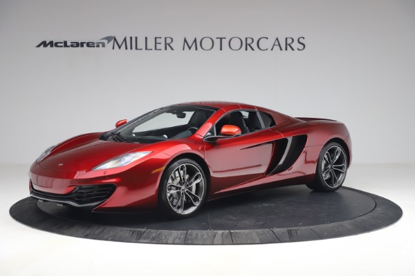 Used 2013 McLaren MP4-12C Spider for sale Sold at Pagani of Greenwich in Greenwich CT 06830 23