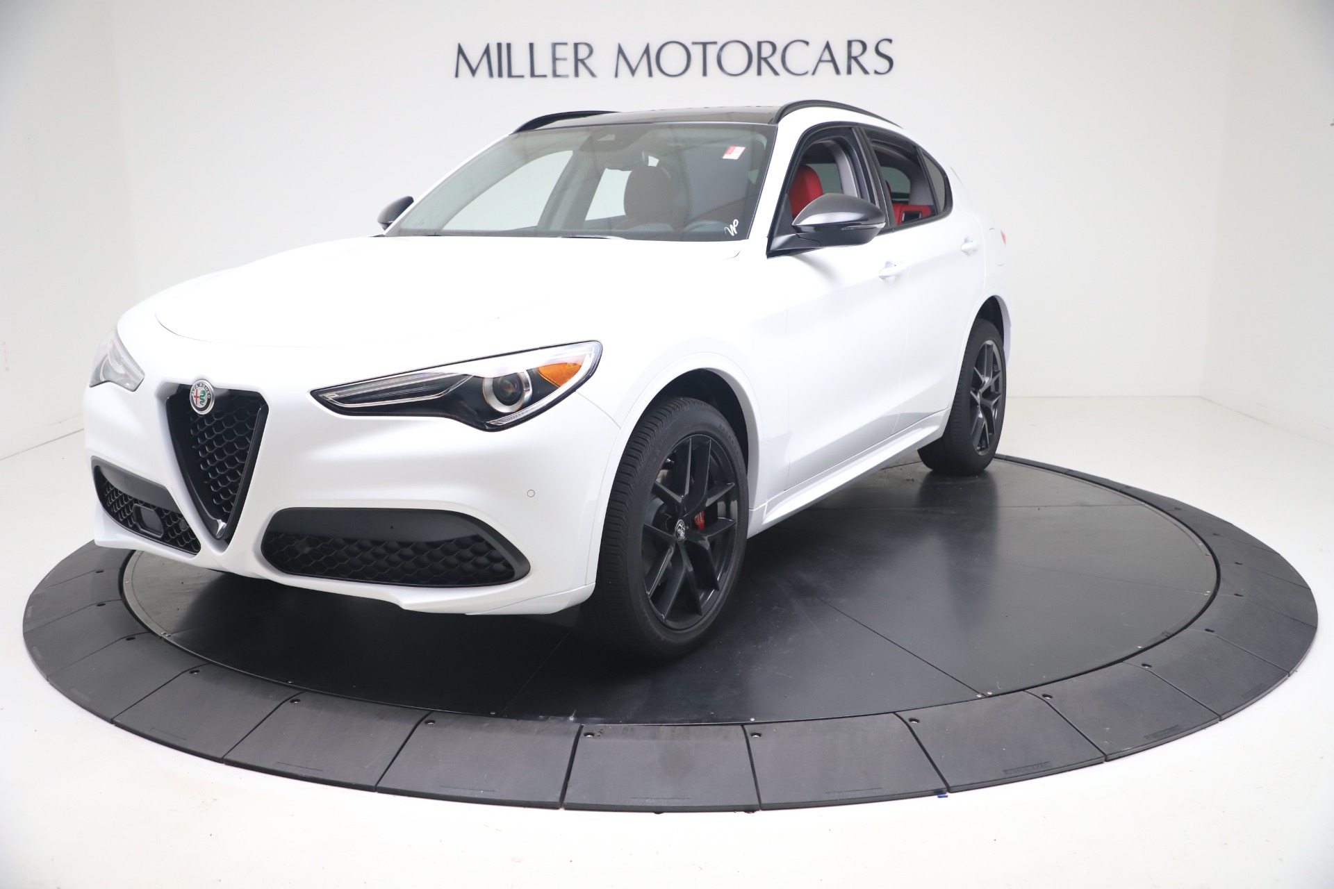 New 2021 Alfa Romeo Stelvio Ti Q4 for sale Sold at Pagani of Greenwich in Greenwich CT 06830 1